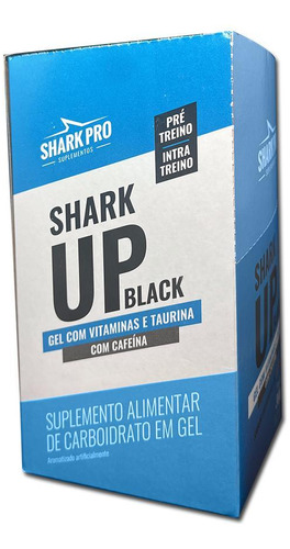 Shark-up Black Gel 30g 10un - Shark Pro - Caixa - Morango