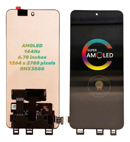 Pantalla Táctil Amoled For Realme Gt5 Pro Rmx3888 5g