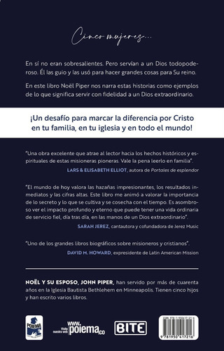 Imagen 2 de 3 de Mujeres Fieles Y Su Dios Extraordinario, Noel Piper