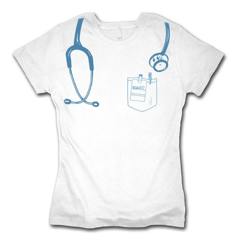 Greys Anatomy Playera Intern Doctor Camiseta  Hospital Grey