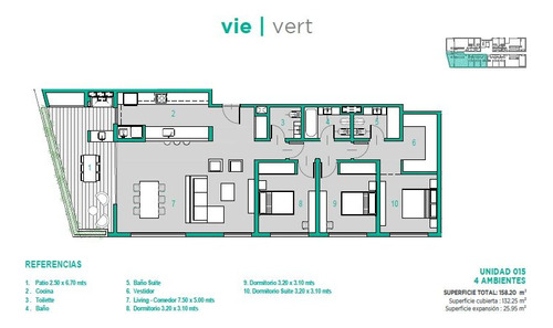 Espectacular Unidad De 4 Ambientes En Vie Vert