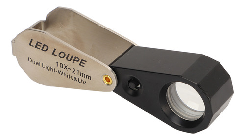 Lupa De Joyería 10x Con Iluminación Led