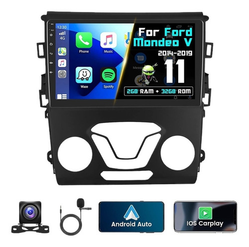 Estereo Ford Fusion Mondeo 2014-2019 Android Carplay 2+32g