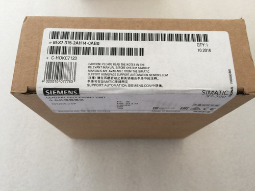 Siemens Simatic S7-300 Modulo 6es7315-2ah14-0ab0