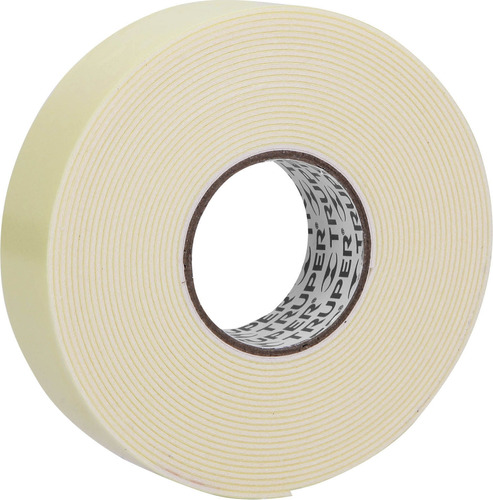 Cinta Doble Faz Espuma Blanca 25mm X 5mt Soporta 2kg Truper