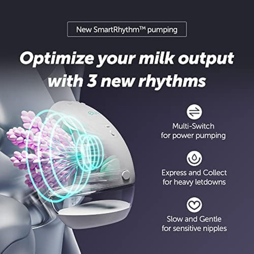 Elvie - Extractor De Leche Doble Y Portátil Con