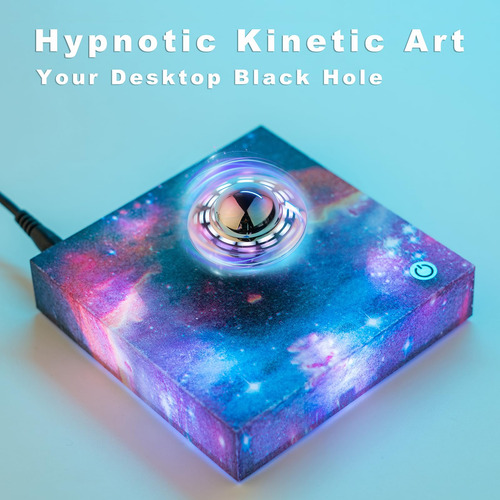 Lámpara Flotante Ovni 360 Rgb Magnética Para Dormitorio Color De La Estructura Color De La Pantalla
