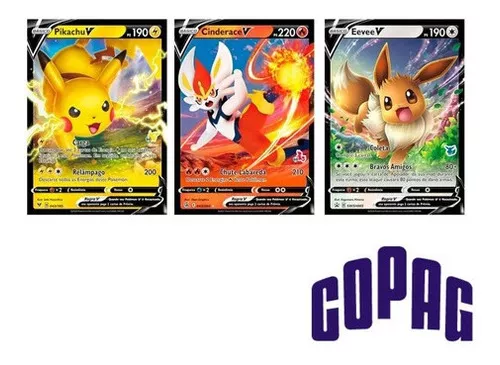 Jogo De Cartas Pokémon Tcg Box De Batalha Pikachu - Copag