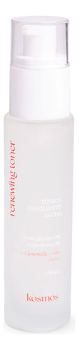 Renewing Toner Kosmos Tónico Exfoliante y Renovador Con Glicólico 7% y láctico 3% Ideal para tratar manchas y prevenir los signos del envejecimiento 50ml