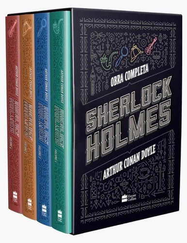 Box Sherlock Holmes (4 Livros) *