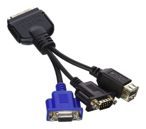 Cable Cisco Adaptador Vga Para Servidor Db9 Kvm 37-1016-001