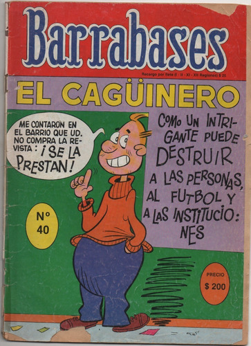 Comic Barrabases Número 40, El Caguinero.