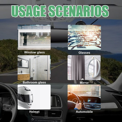 W Auto Glass Coating Limpiador De Vidrios Para Automóviles Y
