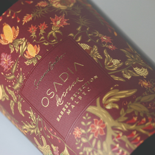Vino Osadía De Crear Barrel Selection Malbec Caja X6 750ml