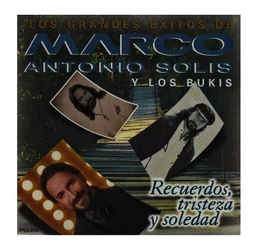 Cd Marco Antonio Solís Y Los Bukis - Los Grandes Éxitos De..