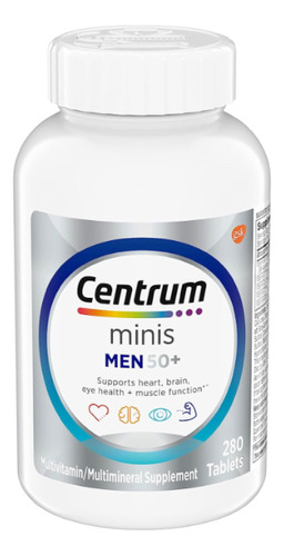 Centrum Silver Minis Hombre +50 Años (280 Tabs) Americano 