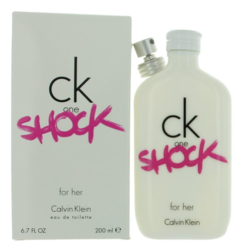 Edt 67 Onzas Ck One Shock De Calvin Klein Para Mujer