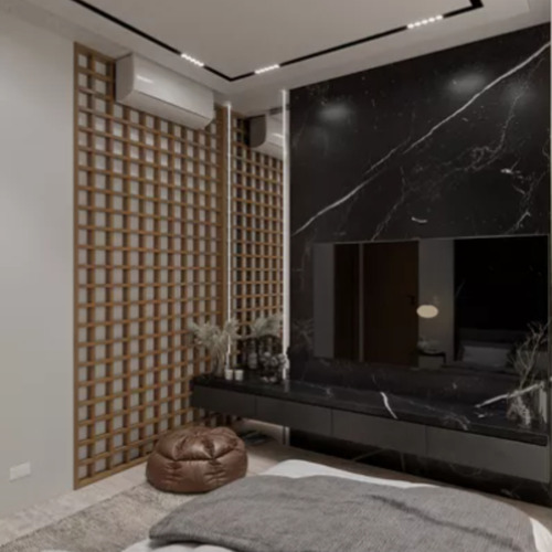 Wall Panel Spc - 1120mm X 2240mm X 3mm - Ignífugo B2 Color Glossy Spc Wall Panel