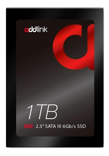 Disco Duro Solido Addlink S20 1tb Ssd 2.5  Sata 3 6gb/s