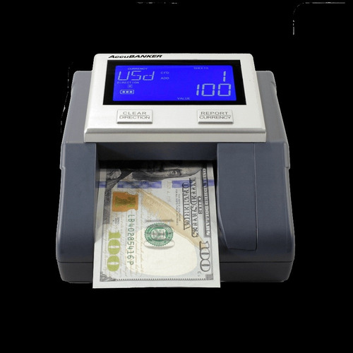 Detector Billetes Falsos Portatil Accubanker D585 Dl/eu/peso (Usado)