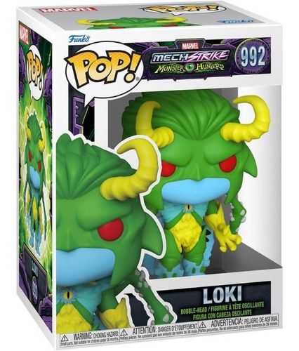 Figuras Coleccionables Funko Pop Marvel Mechstrike Loki 992
