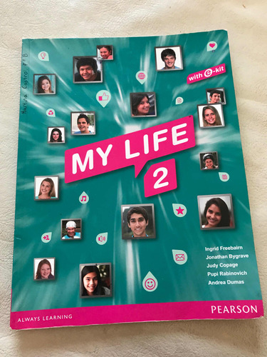 Libro My Life 2 Editorial Pearson