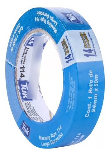 Cinta Masking Tuk Azul 24mm X 50m ( 3 Pzas. ) ( 163029 )