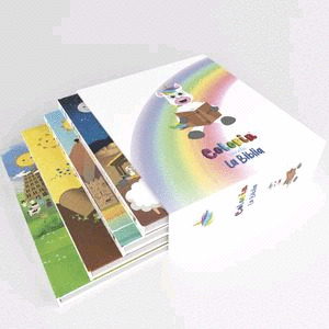 Libro Colorin Cuenta La Biblia (set 4 Libros)