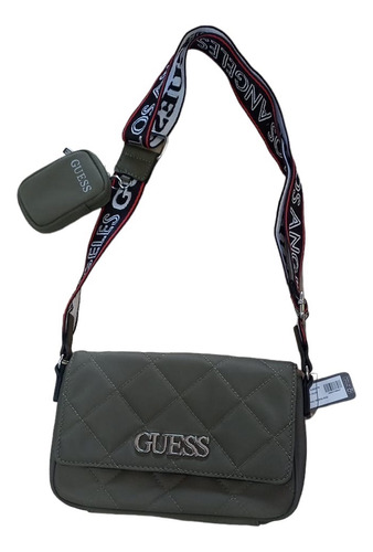 Crosbody Guess Original Con Monedero En La Correa