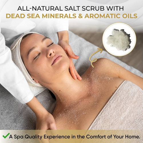 Exfoliante De Sal Salt Cellar Spa Energizante Con Limoncillo