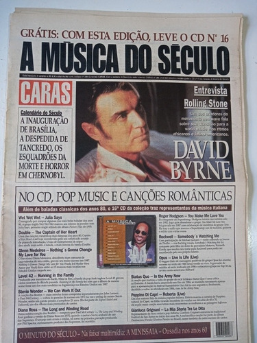 Revista Caras Jornal Musica Do Seculo 12 13 14 15 16 17 V.un