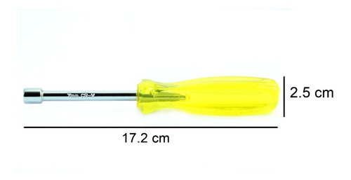 Imagen 3 de 6 de Desarmador De Caja 7mm Urrea 9207m Longitud 18cm 32817000