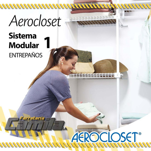 Aerocloset Sistema Modular 1 Entrepaños Cod.001770 / 05898