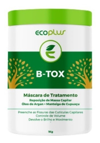 Ecoplus Botox Máscara Capilar 1kg