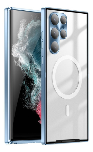 Carcasa Teléfono De Metal Esmerilado Para Samsung Galaxy S2