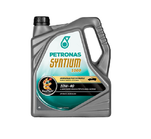 Aceite Lubricante Petronas Syntium 1000 X 4 Lts