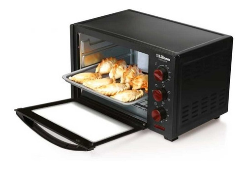 Horno de mesa eléctrico Liliana Chefcook AO946 46L negro/rojo 220V