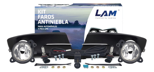 Kit De Faros Auxiliares Suran 10/15 Ambos Lados Rejilla