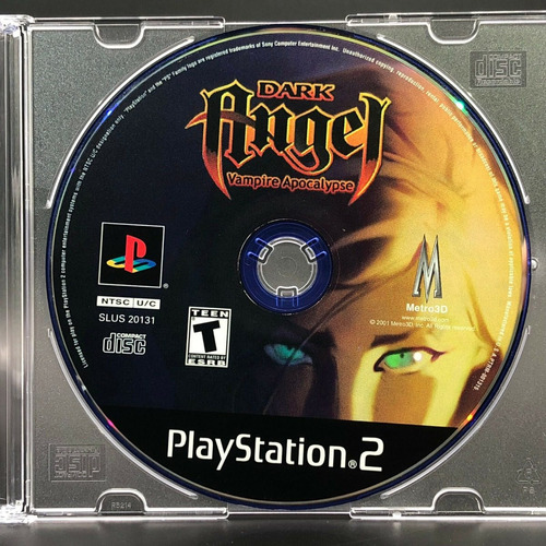 Dark Angel Vampire Apocalypse Usado Ps2 - Blakhelmet C