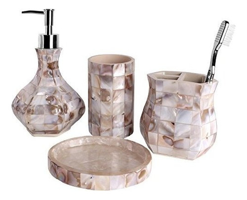 Conjunto De Baño Milano  Juego De Accesorios De Bañ