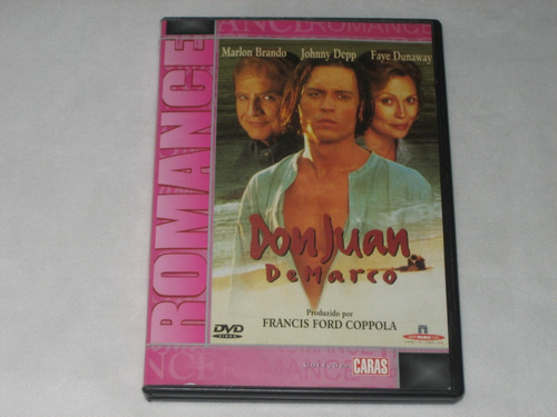 Don Juan De Marco - M. Brando/j. Depp/faye D, - 1994 - Dvd (Usado)