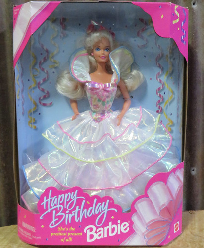 Muñeca Barbie De Feliz Cumpleaños, ¡es El Regalo Más Bonito!