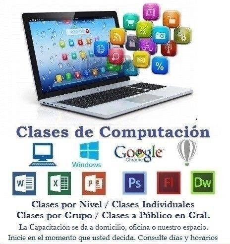 Imagen 2 de 4 de Clases De Computación !!! Todos Los Niveles Y Edades !!!!