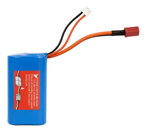 Batería De Litio 18650 7.4V 1500mAh De Alto Rendimiento Para Aviones RC T39 T40 F39 F49 822 – Recambio Con Alta Tasa De Descarga