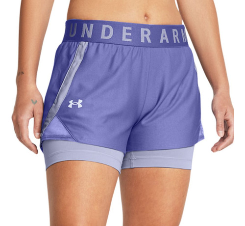 Short Under Armour Play Up 2 In 1 Mujer 1351981-561