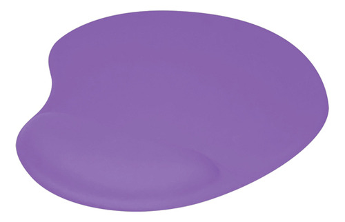 Mouse Pad Brobotix 500074m Morado Con Descansa Muñecas /v Diseño impreso Liso