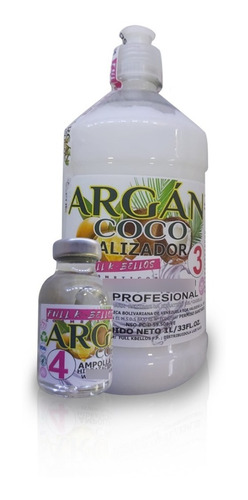 Argán Con Coco Paso 3 Litro - L a $30000