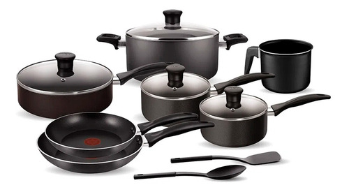 Set De Ollas Tefal Family Cook 13 Piezas Aluminio