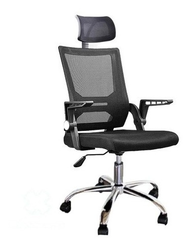 Silla Presidencial Dinamic Para Oficina Negra Malla  