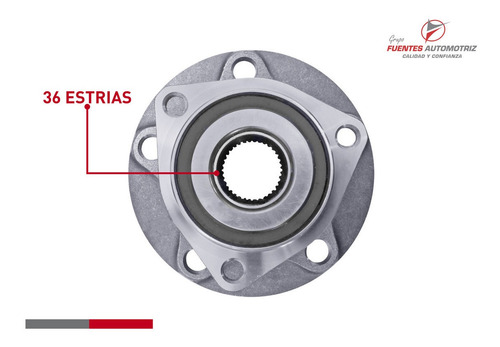 Kit 2 Maza Rueda Delant Pil Cop Vw Golf 2015 2016 C/abs